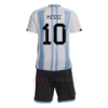 アルゼンチン代表ホームユニフォームキット2022/23リオネル・メッシキッズ アルゼンチン代表 Top W 6