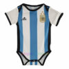 アルゼンチン代表ホーム3つ星2022/23ベビースーツ背中に三つ星 FIFA 2022 Top W 7