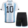 アルゼンチン代表ホーム2022/23リオネル・メッシサインキッズ FIFA 2022 Top W 6