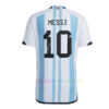 アルゼンチン代表 三つ星ホームユニフォーム2022/23リオネル・メッシサインプレイヤーバージョン FIFA 2022 Top W 6