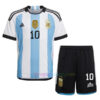 アルゼンチン代表ホーム2022/23リオネル・メッシサインキッズ FIFA 2022 Top W 7
